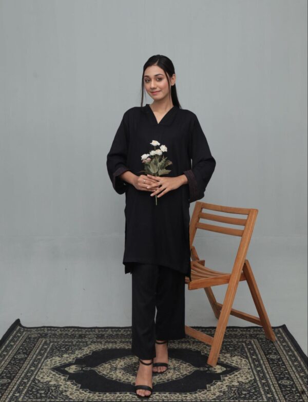 Black Marina Solid Suit