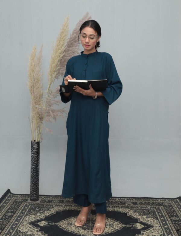 Teal Marina Solid Suit